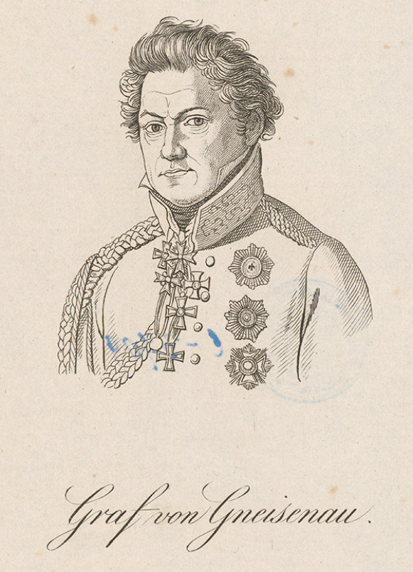 Stredoeurópky grafik z prelomu 18. - 19. storočia – Portrét grófa von Gnesisenaua 