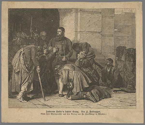Franz von Defregger – Posledná cesta O.Hofera 