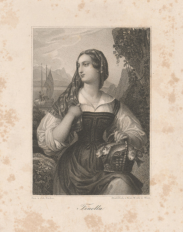 David Weiss, Johann Nepomuk Ender – Portrét ženy 