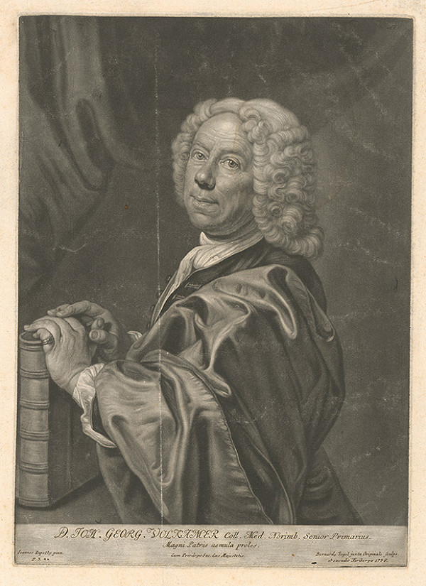 Bernhard Vogel, Ján Kupecký – Johann Georg Volkamer (1616-1693) 