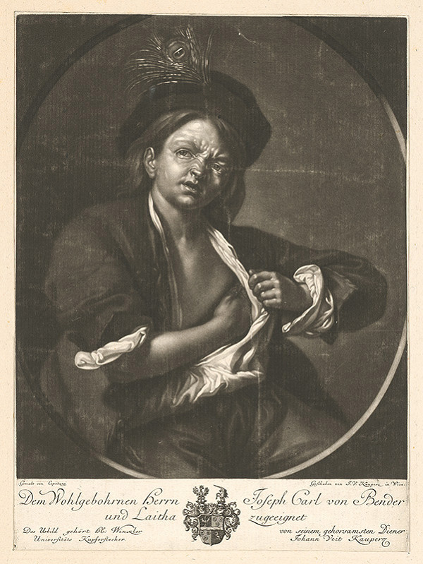 Johan veit Kauperz, Ján Kupecký – Škriabajúci sa chlapec 