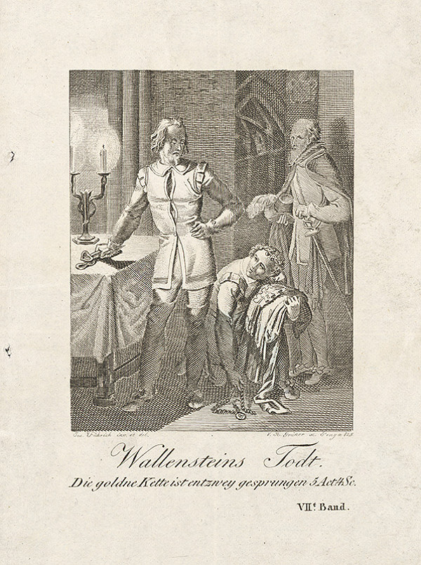 Vincent Raimund Grüner, Josef Führich – Valenštein zomrel 