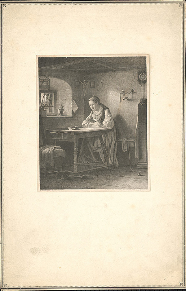 A. Hanisch, Hermann Bethke – Písanie listu 