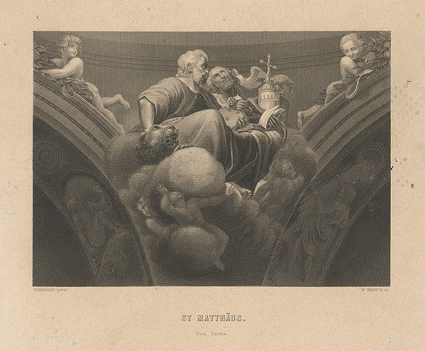 William French, Antonio Allegri Correggio – Svätý Matúš 