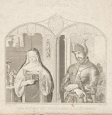 Moritz Edwin Kluge, Louise Seidler – Rytier a mníška 