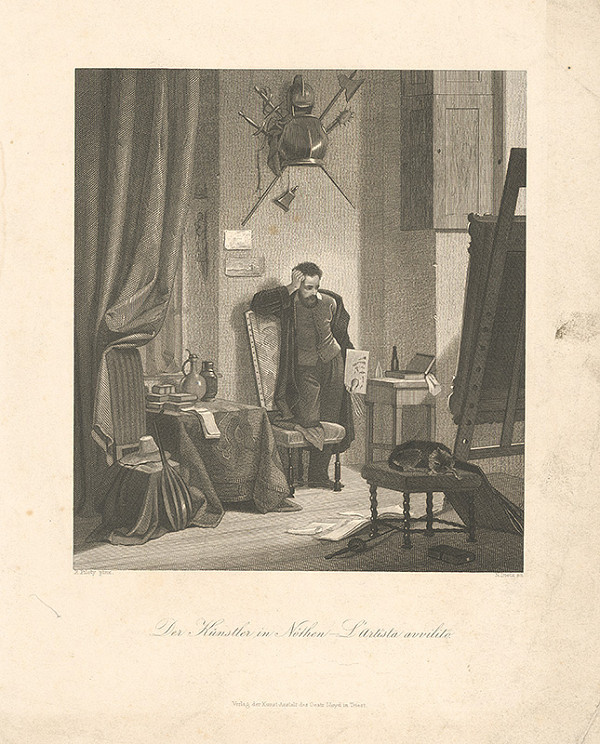 B.W. Dietz, Ferdinand Piloty – Postava umelca 