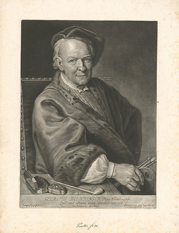 Bernhard Vogel, Ján Kupecký – Georg Blendinger  