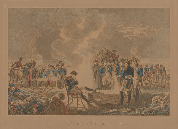 Heinrich Reinhold, Benjamin Zix – V predvečer Slavkovskej bitky 