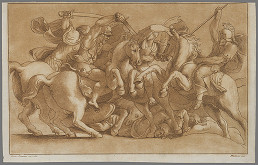 Stefano Mulinari, Giulio Romano – Jazdecký boj 