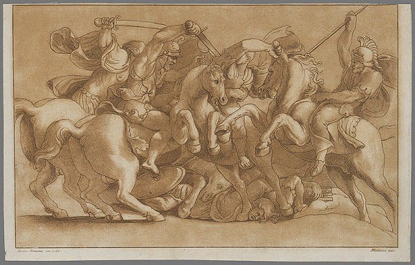 Stefano Mulinari, Giulio Romano – Jazdecký boj 