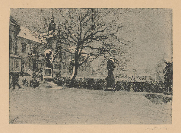 Ludwig Michalek – Námestie v Brne 