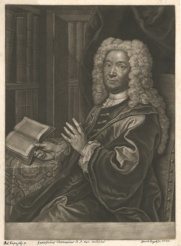Bernhard Vogel, Ján Kupecký – Gottfried Thomasius 