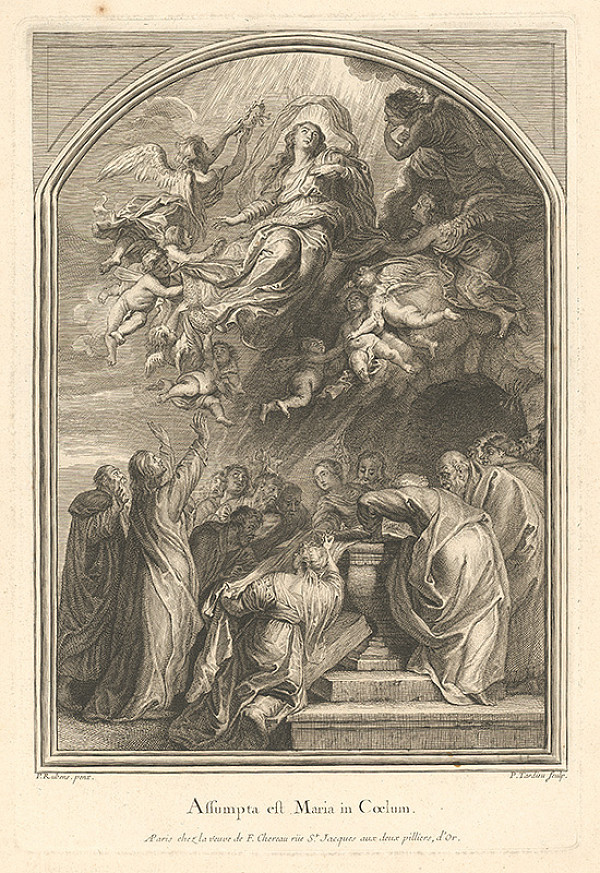 Peter Paul Rubens, Pierre Alexandre Tardieu – Nanebovzatie Panny Márie 