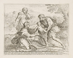 Matteo Piccioni – Nájdenie malého Mojžiša pri rieke 