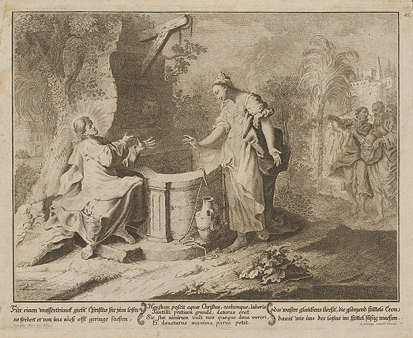 Franz Mayr – Ježiš a Samaritánka 