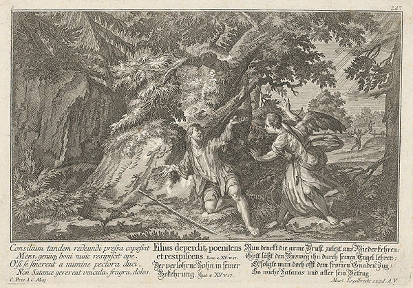 Martin Engelbrecht – Zjavenie anjela 