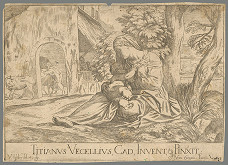 Valentin Lefebvre, Jacob van Campen, Titian – Odpočinok na úteku do Egypta 