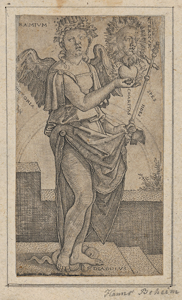 Hans Beheim st. – Anjel s atribútmi viery 