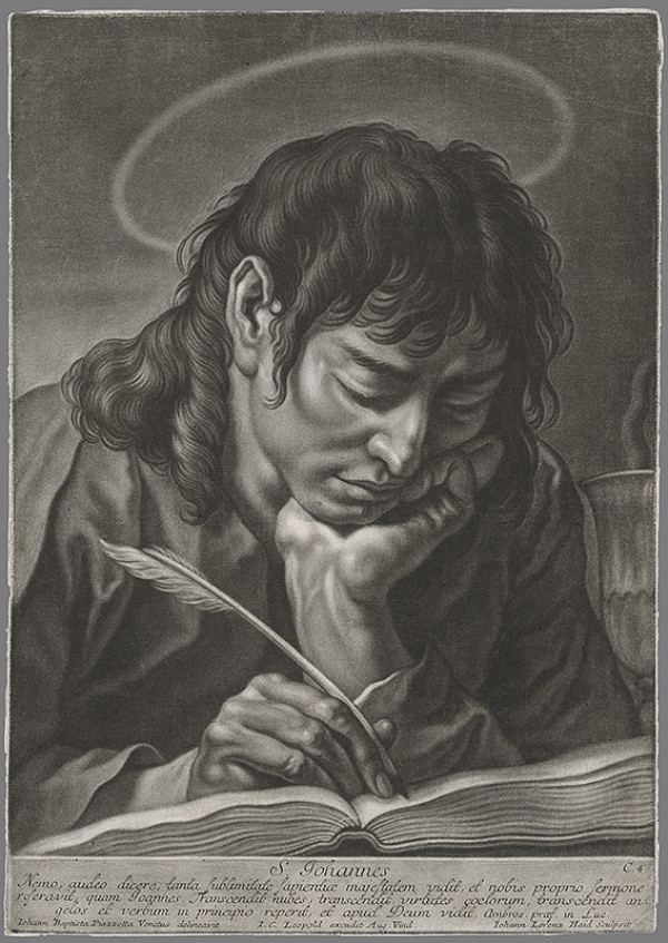 Johann Lorenz Haid, Giovanni Battista Piazzetta, Johann Christian Leopold – Sv. Ján 