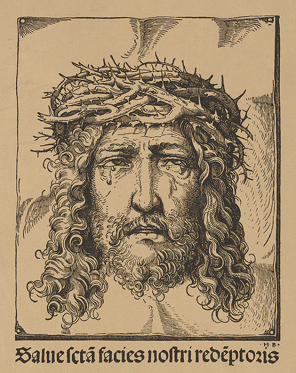 Hans Burgkmair st. – Korunovaný Kristus 