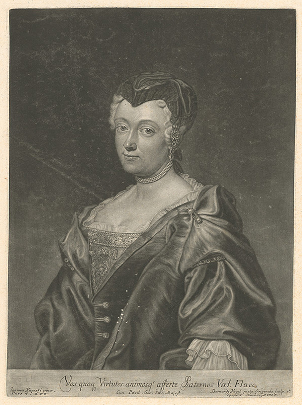 Bernhard Vogel, Ján Kupecký – Portrét Kataríny Forsterovej, rodenej Volkamer 