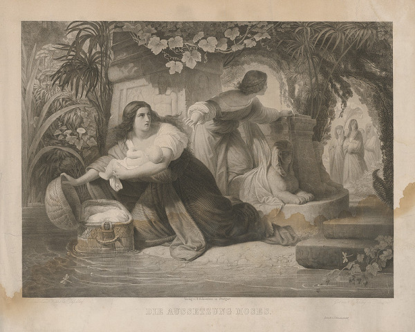 Jakob Felsing, Chr. Kühler – Vylovenie Mojžiša 