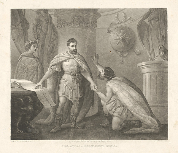 Moritz von Schwind, Karl Peter Rudolf Herbsthoffer – Augustus a Cornelis Cinna 