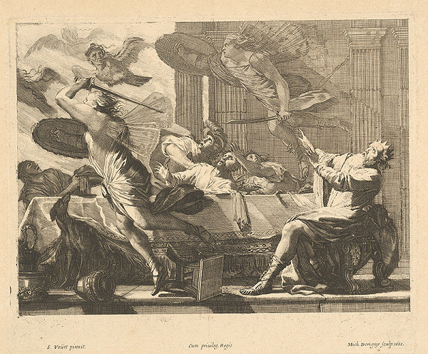 Michel Dorigny, Simon Vouet – Hostina kráľa Phineusa 