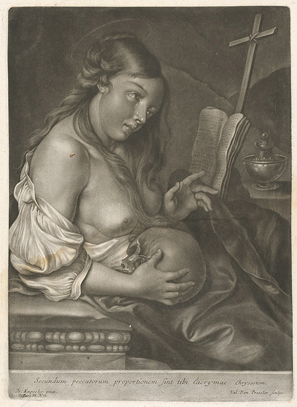 Valentin Daniel Preissler, Ján Kupecký – Mária Magdaléna 