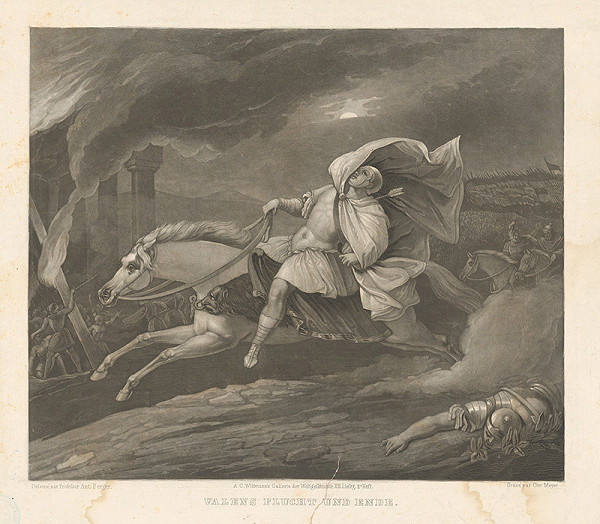 Christian Mayer, Anton von Perger – Útek a koniec Valensa 