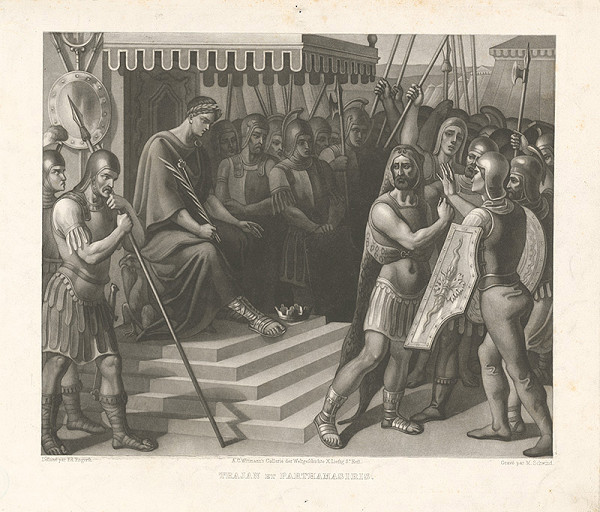 Moritz von Schwind, Eduard Engerth – Trajan a Parthamasiris 