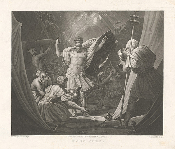 Moritz von Schwind, Anton von Perger – Marcus Aurelius 