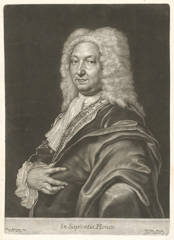 Valentin Daniel Preissler, Ján Kupecký – Portrét šľachtica Holzschubera 