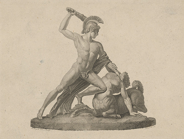 Antonio Canova, János Blaschke – Víťazstvo Thézeusa nad Kentaurom 