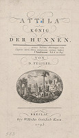 Christian Sambach, Clemens Kohl – Frontispice knihy Attila - kráľ Hunov 