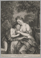 Audran Benoit, Antoine Coypel – Zephyr a Flóra 