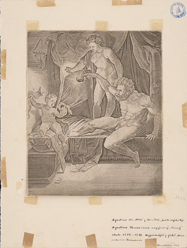 Agostino Musi – Herkules v kolíske 