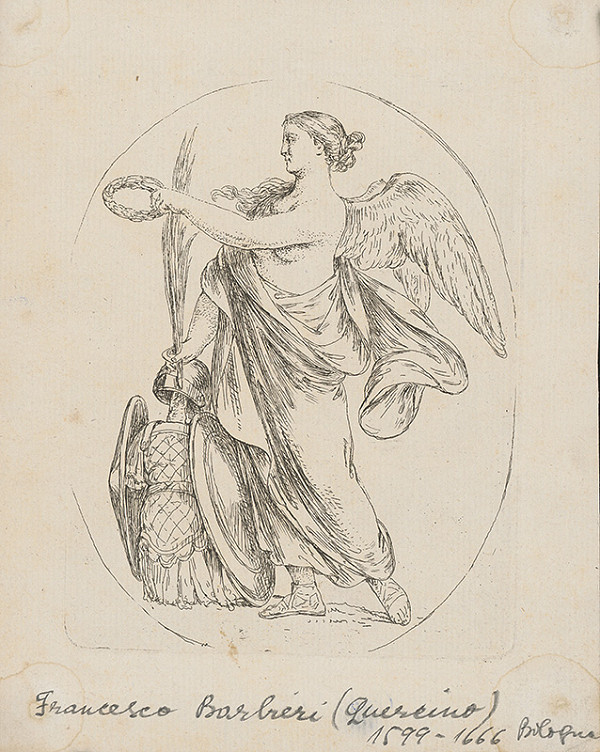 Guercino – Viktória - bohyňa víťazstva 