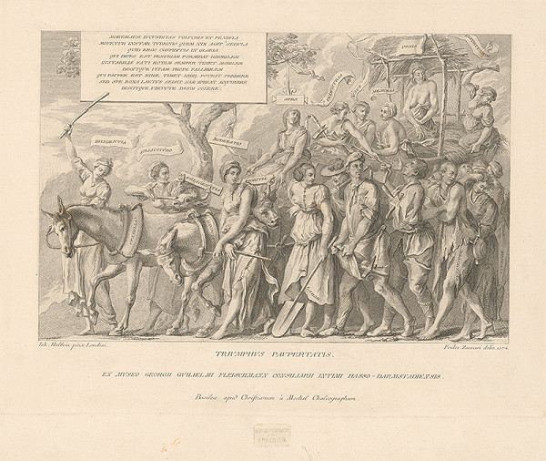 Hans Holbein ml., Federico Zuccarro – Víťazstvo chudoby 