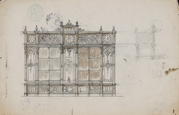 Ignác Feigler st. – Fasáda náhrobku 