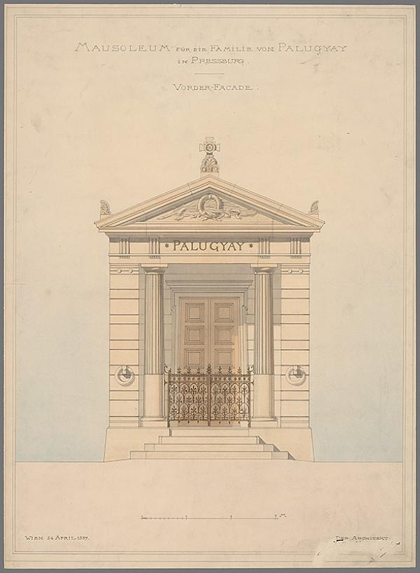 Adolf Lang – Mauzoleum rodiny Palugyai v Bratislave 