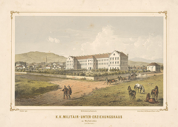 Wilhelm von Doderer – Cisárskokráľovský nižší vojenský ústav vo Weisskirschene 