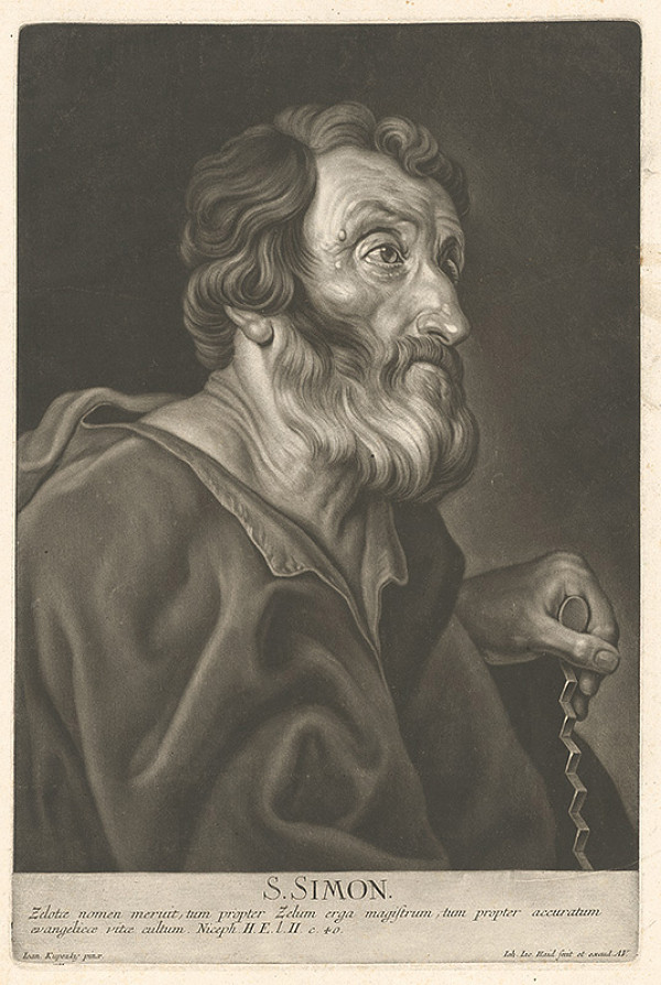 Johann Jacob Haid, Ján Kupecký – Svätý Šimon 