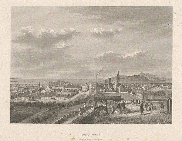 Johann Gray – Pohľad na Edinburg 