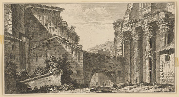Francesco Piranesi – Augustove forum v Ríme 