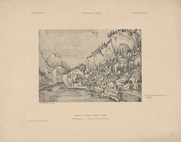 Albrecht Altdorfer – Sarmingstein na Dunaji 