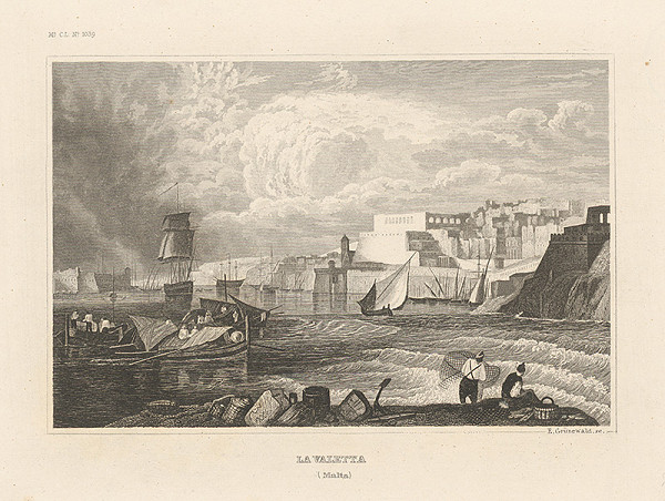 Ernst Friedrich Grünewald – La Valetta 