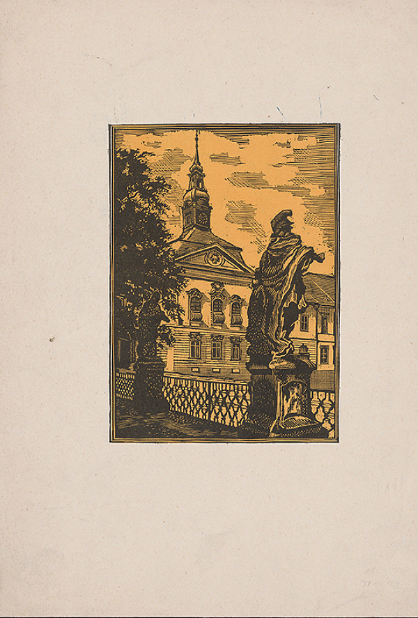 Slovenský maliar zo začiatku 20. storočia – Motív z Brna 