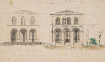 Karl Feigler – Návrh na fasádu strážneho domu 