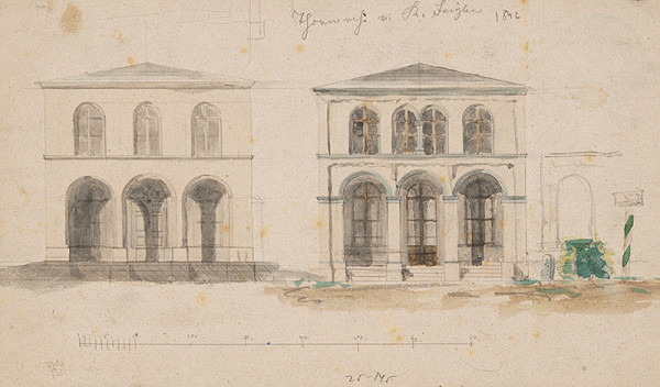 Karl Feigler – Návrh na fasádu strážneho domu 